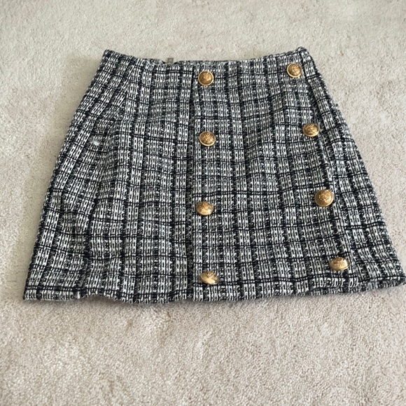 Goodnight Macaroon Dresses & Skirts - Goodnight Macaroon tweed skirt